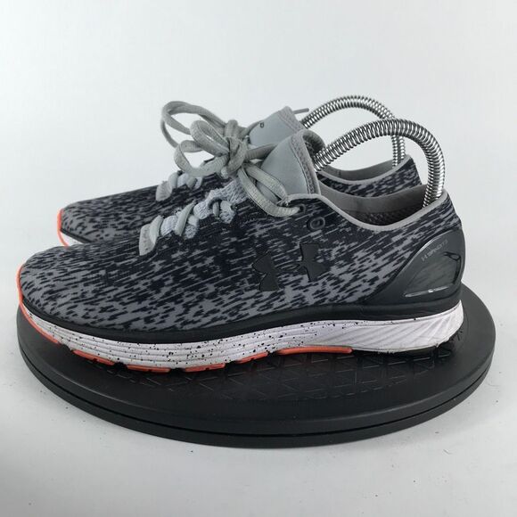 Under Armour Charged Bandit 3 Black/Gray Running Shoes 3020120-100 Women’s Size - Picture 8 of 12